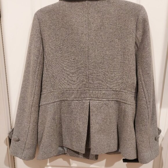 Talbots Double-Breasted Wool Coat - Picture 2 of 6